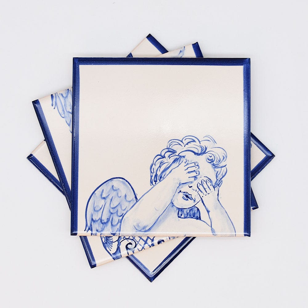 Fresque d'azulejos portugais peinte à la main Fresque d'azulejos - 4 modèles