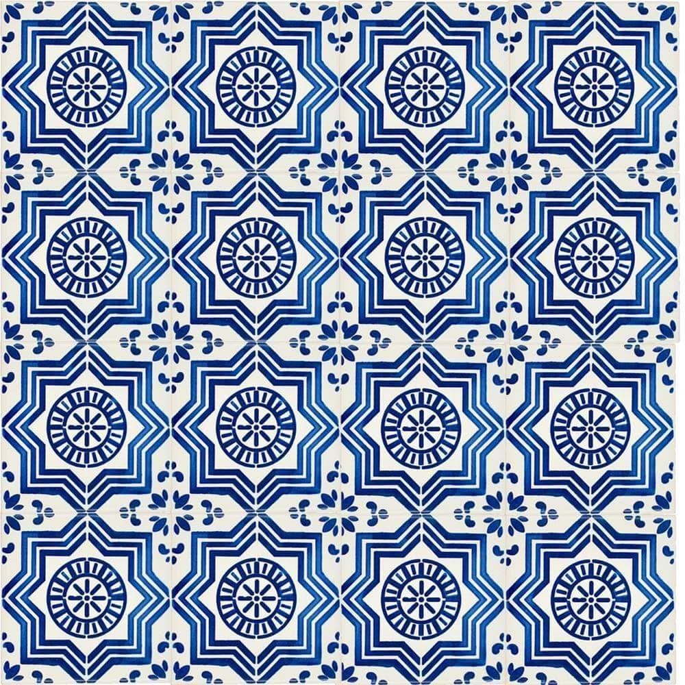 Azulejo Padrao I Azulejo portugais artisanal Azulejo Padrão 11x11cm