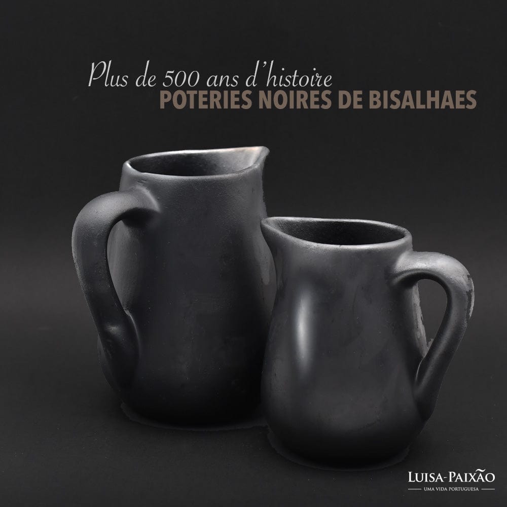 Pichet à eau I Poterie noire de Bisalhães I Portugal Pichet en terre cuite noire de Bisalhães