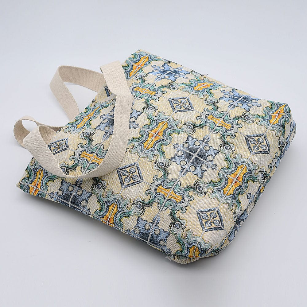Tote bag portugais avec illustrations azulejos Tote bag "Azulejos"