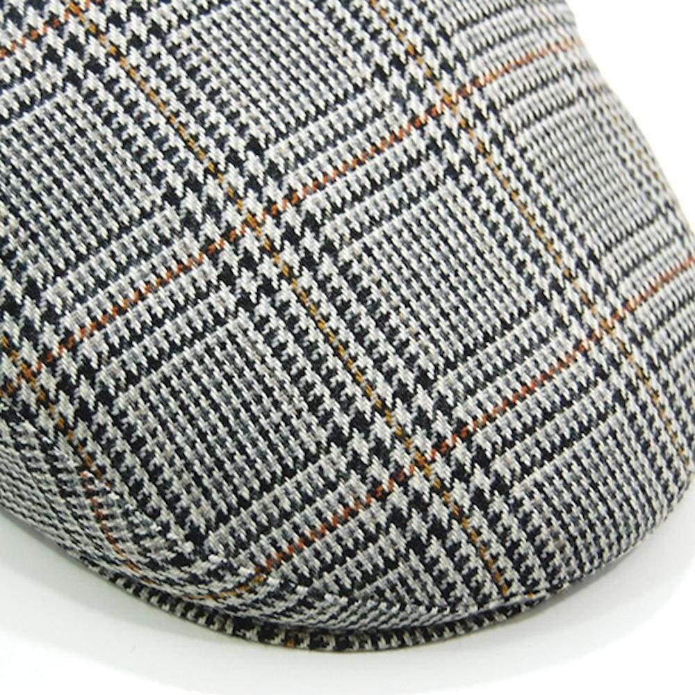 Casquette portugaise en laine en Tweed Gris I Casquette pour homme Casquette portugaise en laine Tweed gris