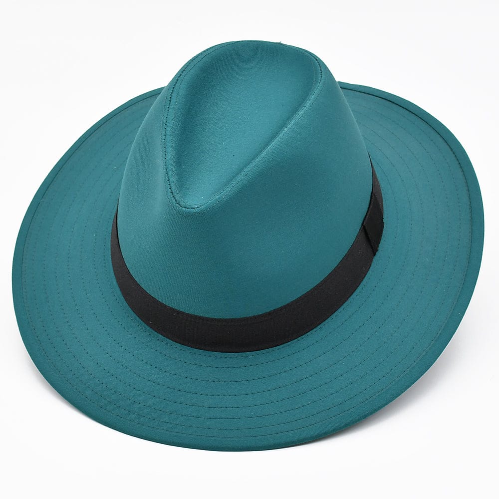 #DRAFT Chapeau Fedora turquoise