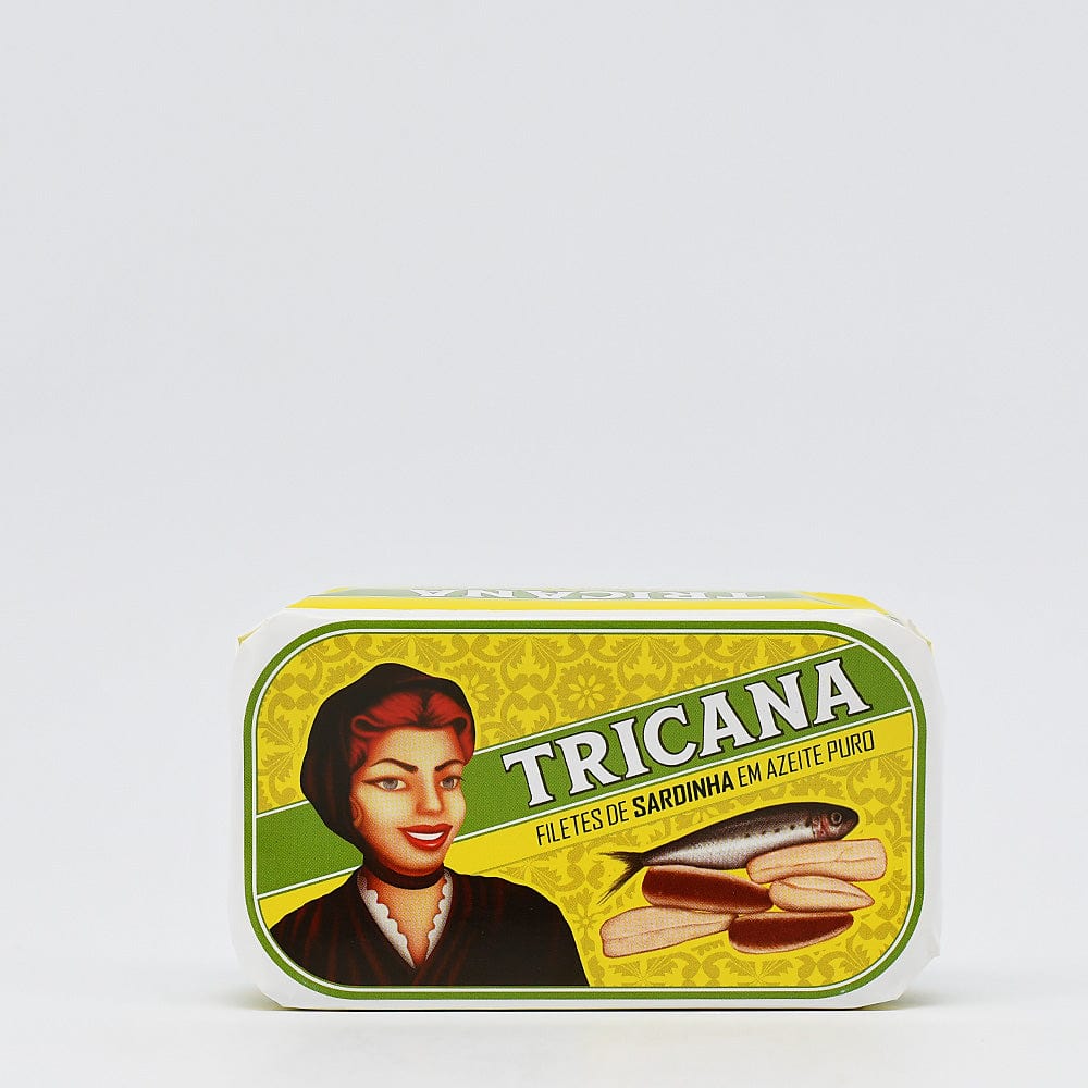 Filets de sardines à l'huile d'olive de la marque Tricana Tricana I Filets de sardines à l'huile d'olive