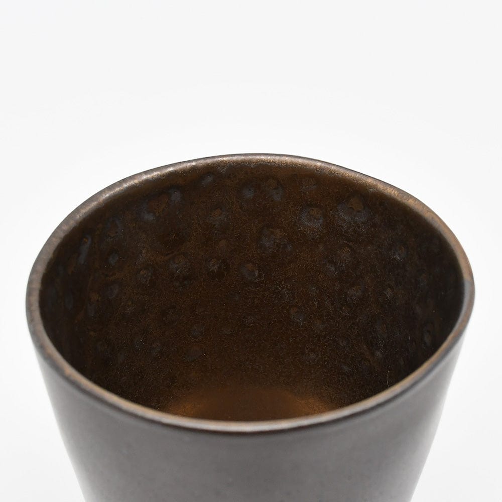 Mug en grès couleur bronze I Vaisselle portugaise Mug en grès bronze "Lagoa"