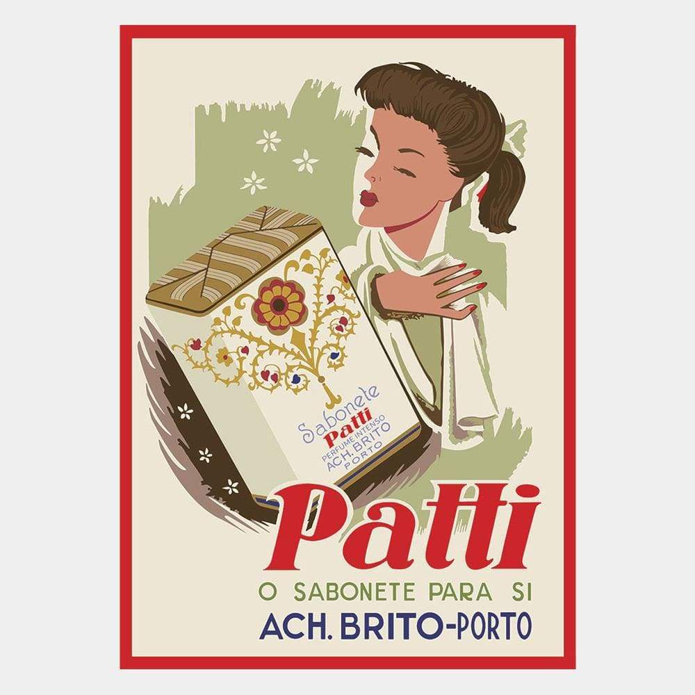 Poster Ach Brito Patti I Affiches portugaises I Format A1 Affiche "Patti"