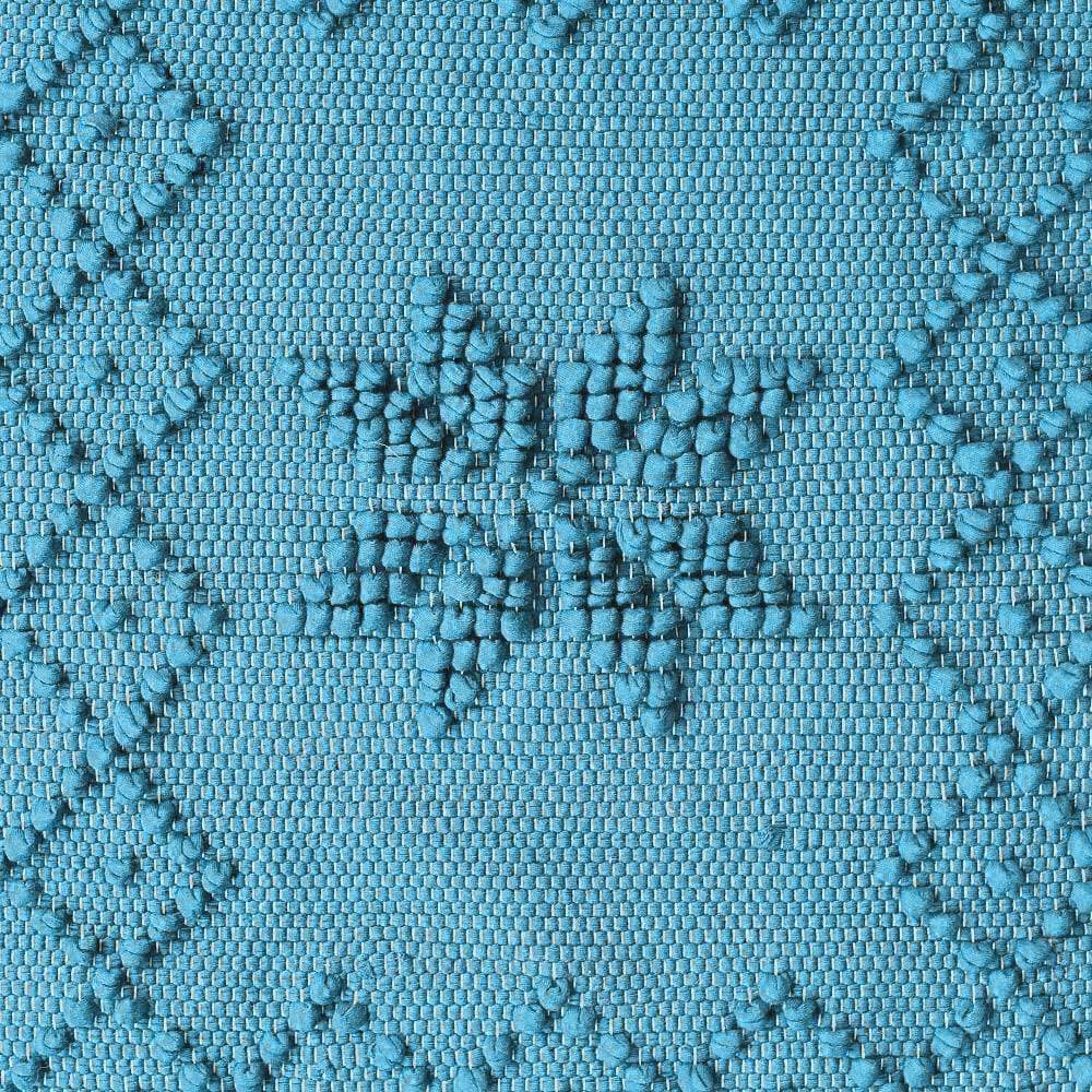 Tapis de salle de bains portugais I 60x40cm Tapis de salle de bains 60x40 - 11 couleurs Bleu Turquoise