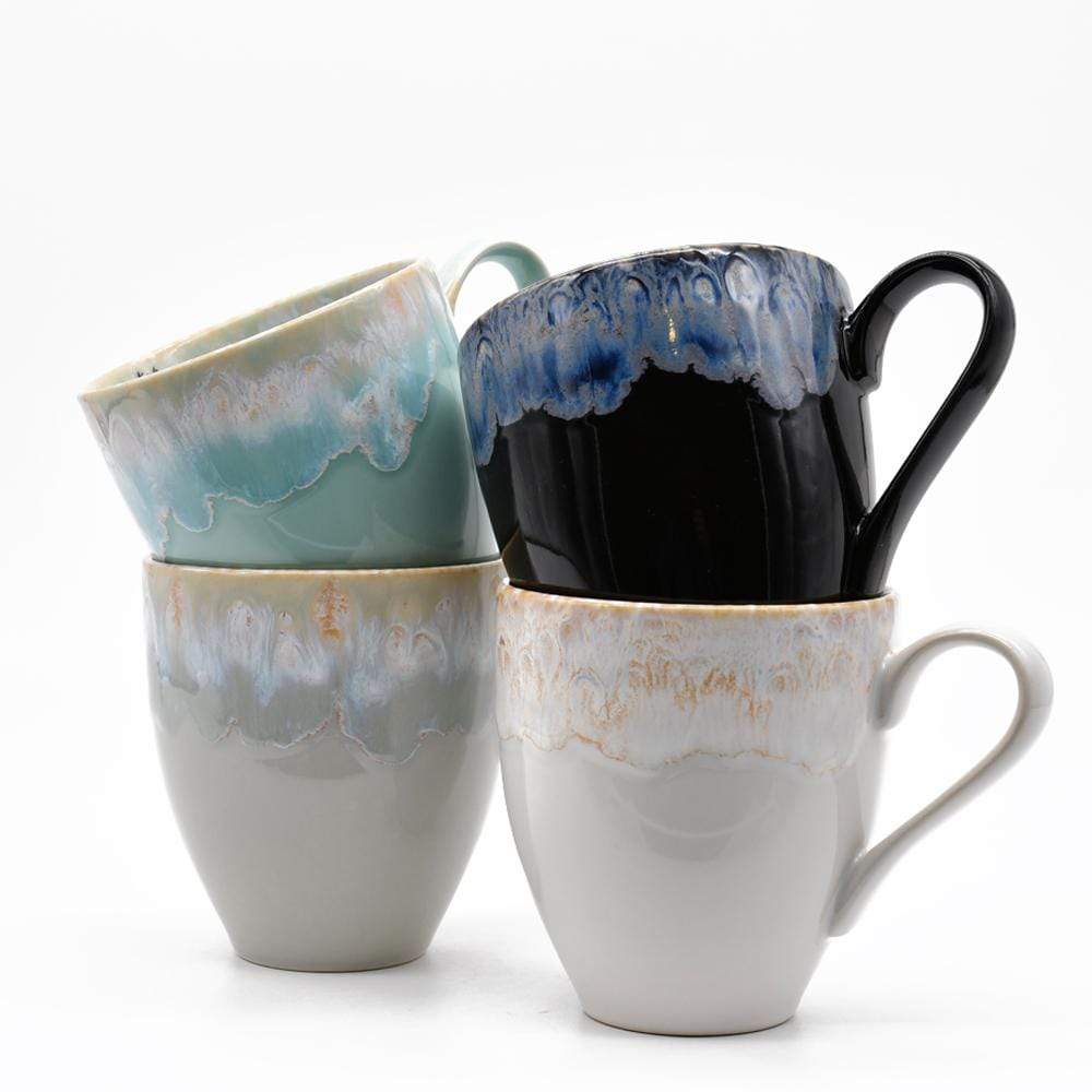 Tasse, mug en grès I Vaisselle du Portugal Copy of Tasse mug en grès I 4 couleurs Noir