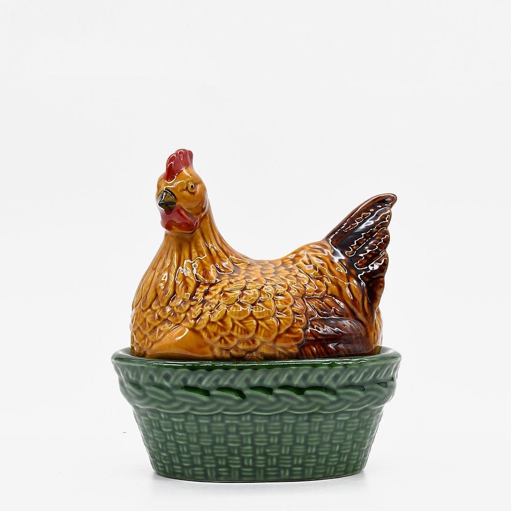 Terrine en céramique en forme de poule Terrine en céramique "Galinha"