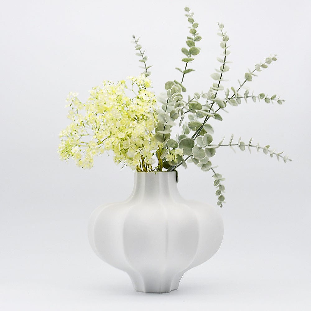 Vase en céramique - Blanc mat